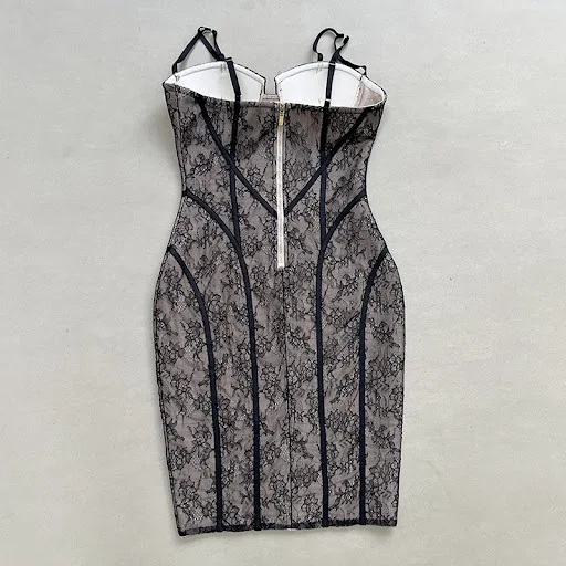 Title 12, Womens Bandage Lace Sling Dress