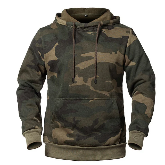 Autumn and winter camouflage sweater — photo 1