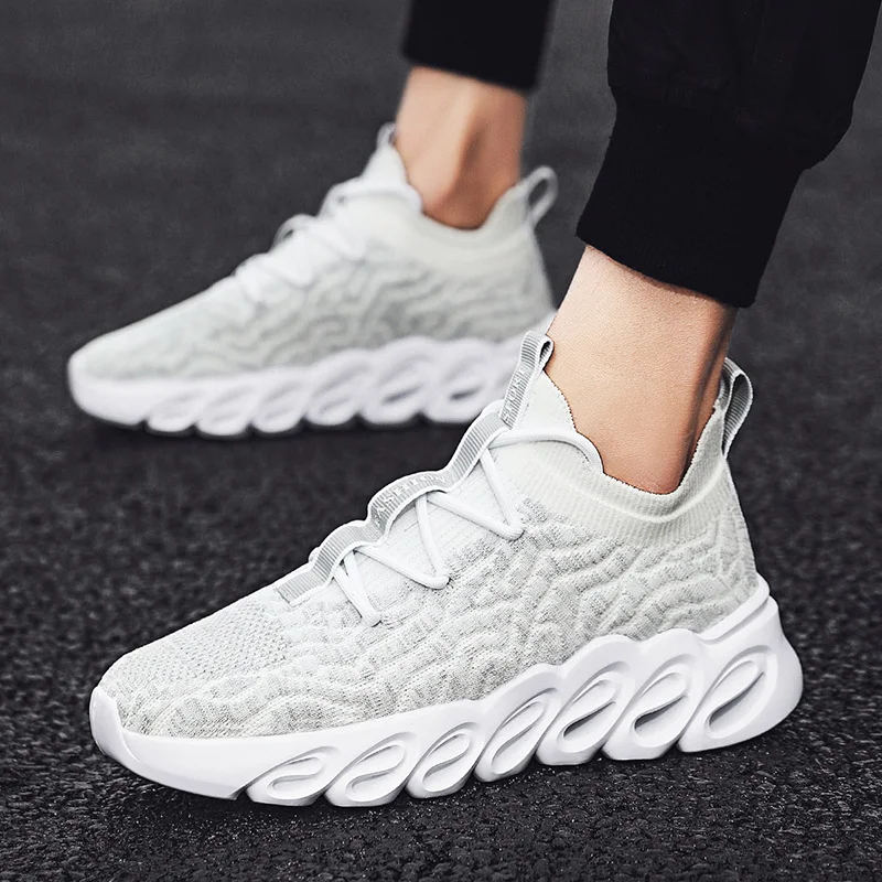 Title 8, Heren Fly Woven mesh casual sportschoenen. Adem...