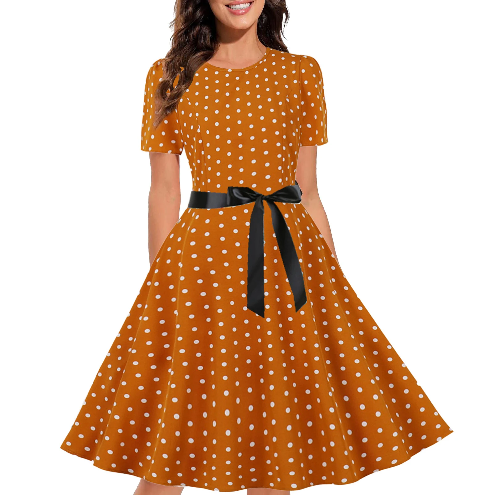 Title 23, Womens Graceful And Fashionable Round Neck Sli...