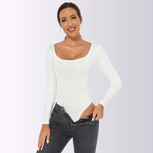 Title 6, Womens Slim Bottoming Polyester Shirt
