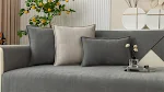 Capa de almofada universal antiderrapante Chenille luxuosa e leve, de alta qualidade, abrangente, tipo toalha para proteção e conforto. — foto 21