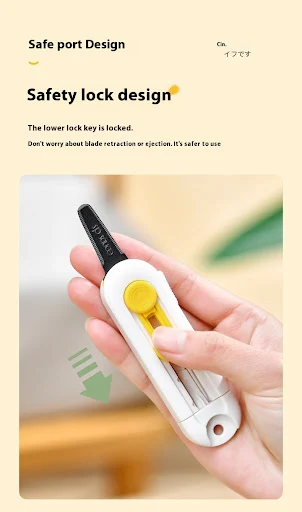 Title 14, Exquisite Unpacking Knife with magnetic disasse...