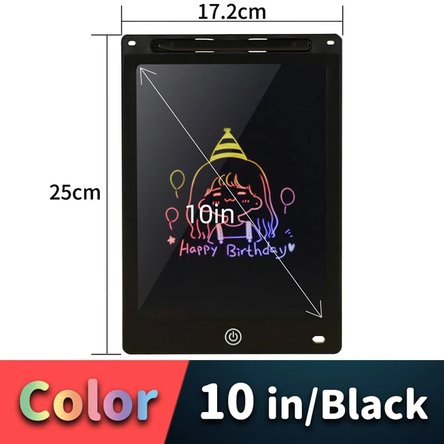 Tablet LCD de Desenho para Crianças Brinquedos Ferramentas de Pintura Eletrônicos Prancheta de Escrita Apagável e Reutilizável — foto 35