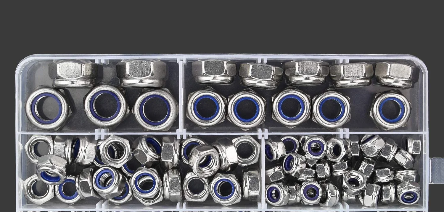 Title 6, 304 Stainless Steel Jam Nut Combination Box pro...