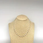 Corrente de clavícula simples com contas para moda feminina Joia delicada e minimalista para realçar o pescoço Acessório elegante para diversas ocasiões. — foto 7