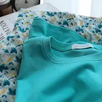 Bloemenprint chiffon rok, middellange lengte, Koreaanse stijl, A-lijn. Een stijlvolle en comfortabele rok voor elke dag. — foto 4