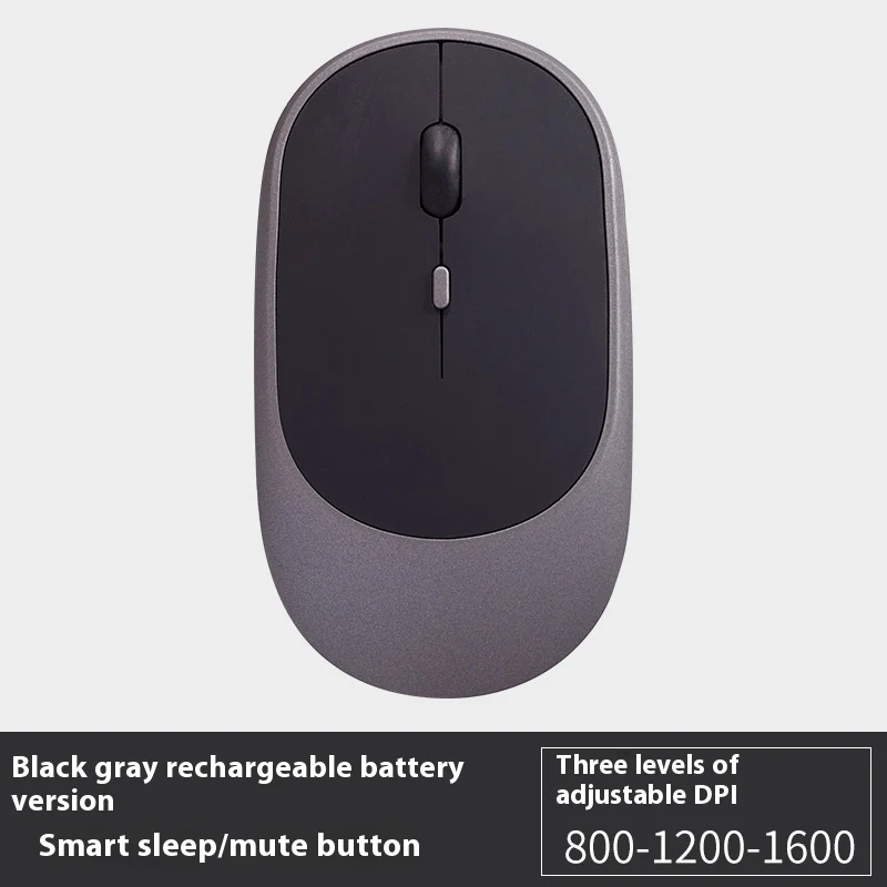 Wireless Mute Mouse for Mobile Phone Laptop. Ultra-thin, portable design. Instantly mute audio with a click. Perfect for — photo 4