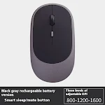 Wireless Mute Mouse for Mobile Phone Laptop. Ultra-thin, portable design. Instantly mute audio with a click. Perfect for — photo 4