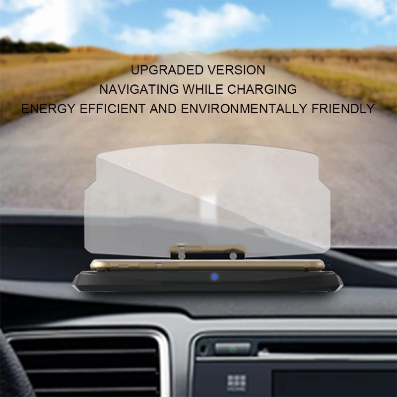 Mobiele telefoon navigatie projectie beugel Handsfree navigeren in de auto, projecteer de navigatie voor een veiligere en comfortabele rit. — foto 2