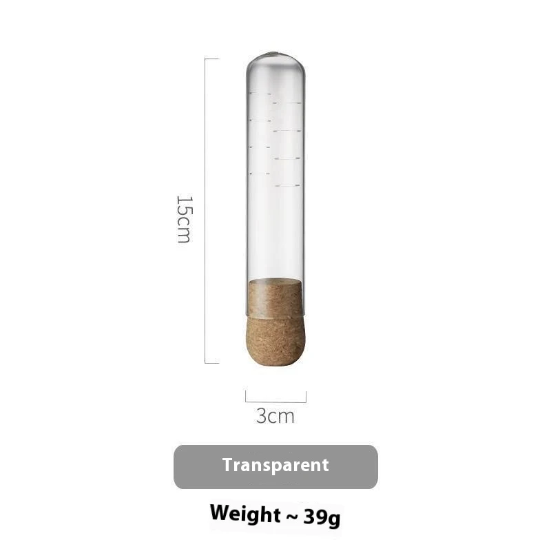 Borosilicate Transparent Glass Test Tube Tea Strainer. Brew loose leaf tea effortlessly with this stylish, easy-to-clean — photo 5
