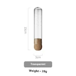 Borosilicate Transparent Glass Test Tube Tea Strainer. Brew loose leaf tea effortlessly with this stylish, easy-to-clean — photo 5