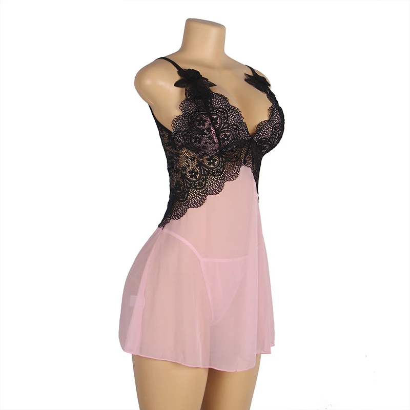 Women's Fashion Casual Seduction Braces Nightdress — photo 2