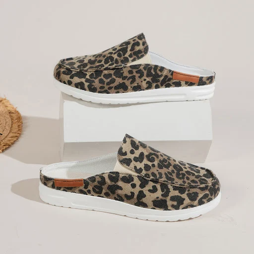 Title 7, Zapatos de mujer sin cordones con estampado de ...