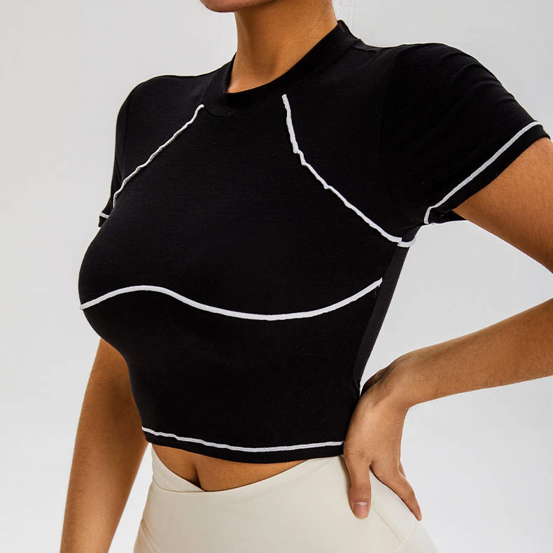 Title 4, Dames Fashion Colorblock Vigorous Sport Top voo...
