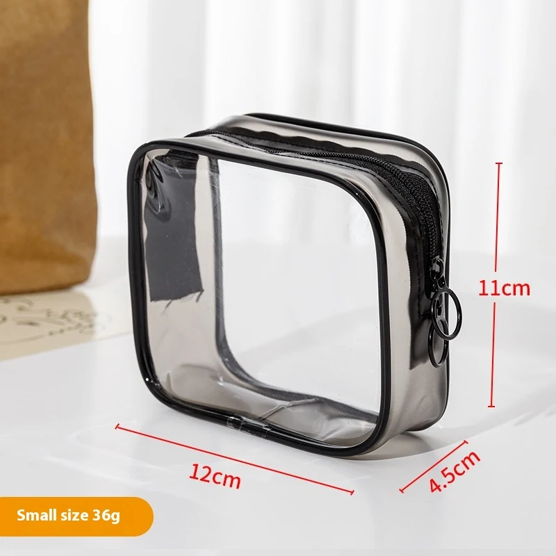 PVC Transparent Bags Multifunctional Cosmetic Travel Storage Waterproof Bag. Perfect for organizing makeup, toiletries, — photo 8