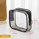 PVC Transparent Bags Multifunctional Cosmetic Travel Storage Waterproof Bag. Perfect for organizing makeup, toiletries, — photo 8