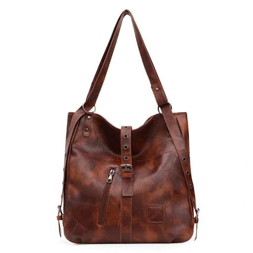 Title 7, Bolsa Vintage Tipo Balde, Perfeita para Viagens...