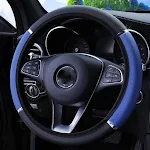 Foamed Metal Strip Automobile Steering Wheel Cover for enhanced grip, comfortable driving and improved control of your v — photo 1