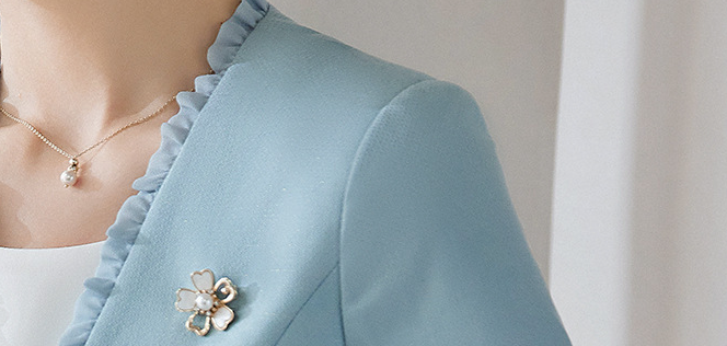 Title 13, Giacca da tailleur casual professionale senza c...