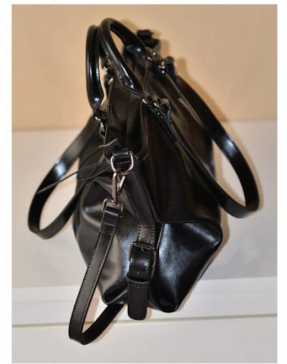 Title 12, Bolsa Mensageiro Feminina de Couro Oil Wax Port...