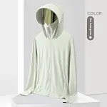Ice Silk Sun Protection Clothing with Detachable Brim, Cold Cover, Outdoor UV-proof UPF50, Quick-drying, Couple's Wear — photo 8