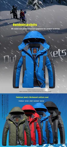 Title 1, Outdoor Winter Plus Size Mens Assault Jacket F...