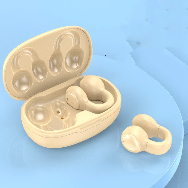 Title 4, Wireless Clip Ear Bone Conduction Bluetooth Hea...