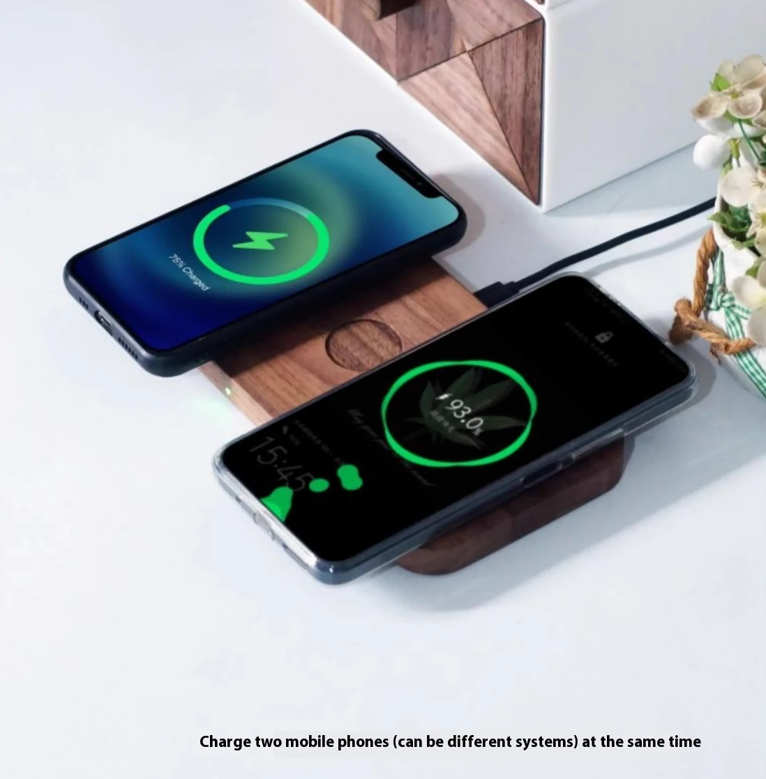 Title 2, Black Walnut 3-in-1 Watch, Headset & Wireless C...