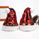 Women's Fashion Short Plush Christmas Hat for festive fun. Soft and comfy, ideal for holiday celebrations, adding cheer — photo 3