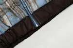American Color-contrast Check Polo Collar Jacket for Men, a stylish and comfortable choice, perfect for casual wear and — photo 2