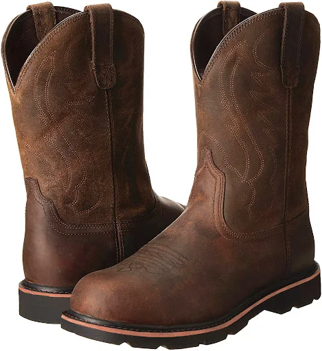Title 14, Big Tree Elements Western Cowboy Boot Embroider...