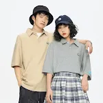 Camiseta de manga curta waffle com textura estilo Hong Kong. Conforto e estilo para o seu dia a dia. Ideal para climas quentes, leve e respirável. — foto 5
