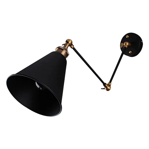 Title 2, Retro folding wall light – classic design meets...