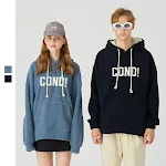 Felpa con cappuccio in lana d'agnello morbida per coppie coreane, vestibilità ampia, calda e confortevole, perfetta per l'inverno, stile casual. — foto 4