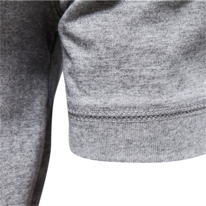 Title 3, Camiseta masculina de cor sólida com gola redon...
