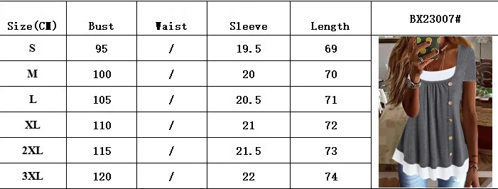 Round Neck Loose Pleated False Two-piece Suit T-shirt Top for Women — photo 1