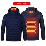 Casaco de baixo com capuz e aquecimento casual masculino para moda e conforto. Ideal para o inverno, aquece e garante um visual estiloso. — foto 5