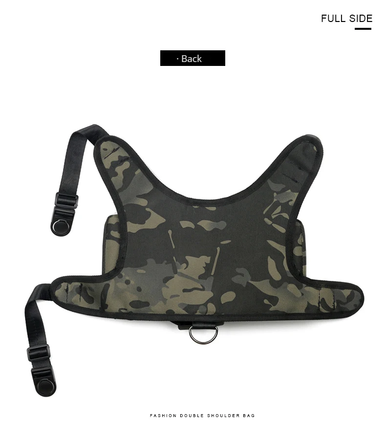 Title 26, Pet Dog Chest Backpack Carrier Camouflage Porta...