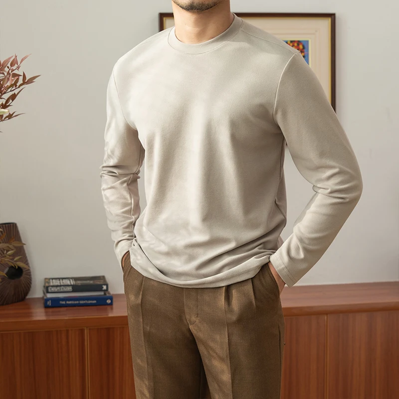 Title 5, Camiseta térmica elástica e suave para homem, b...