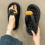Women's Summer Cute Sausage Dog Beach Non-slip Soft Bottom Flip-flops, perfect for outdoor wear and comfortable beach da — photo 11