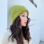 Avocado green hat