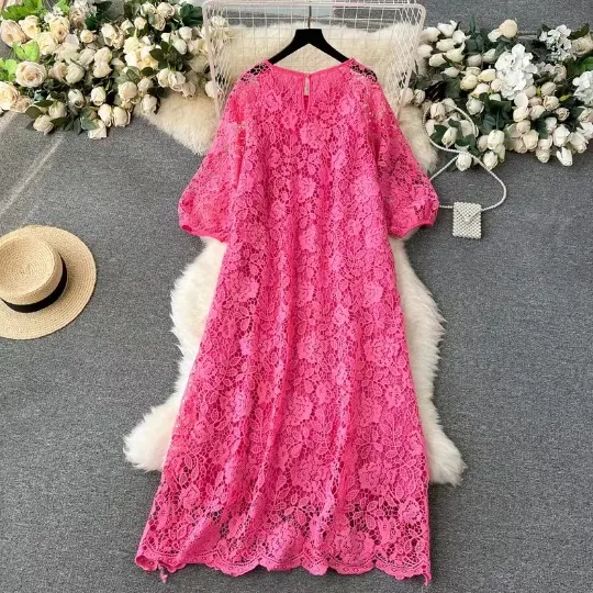 Title 8, Vestido formal francês retrô da indústria pesada
