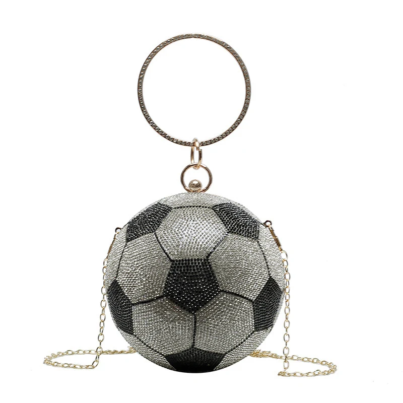 Title 2, Bolsa feminina em formato de bola de futebol, v...