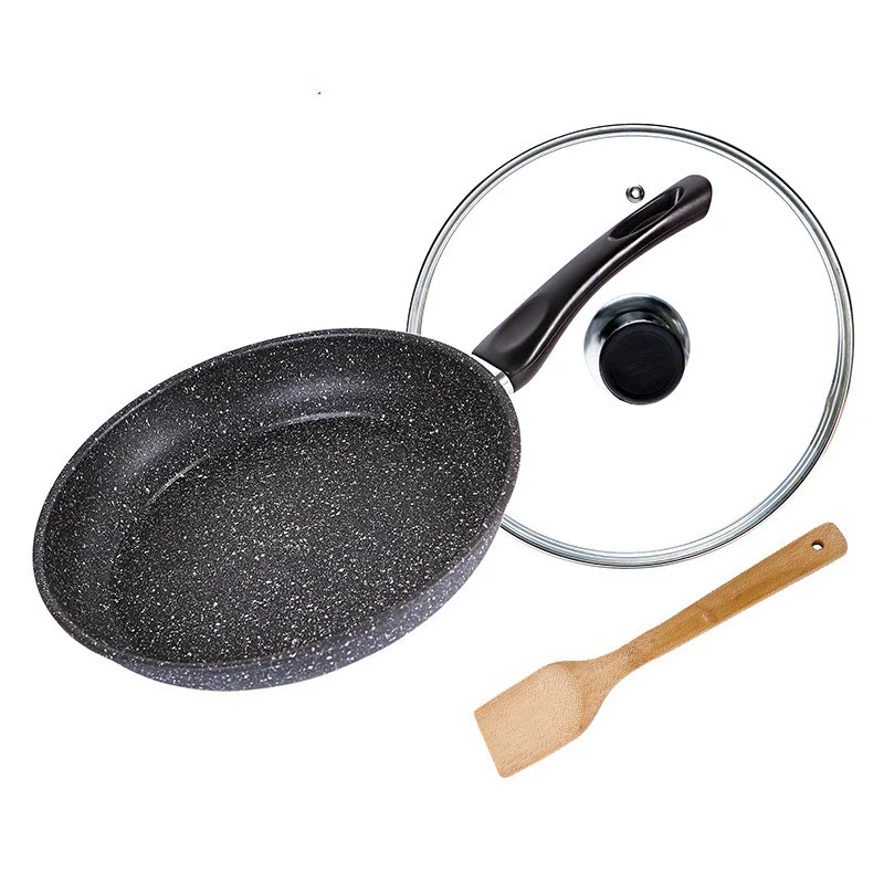 Title 4, Maifan Stone Flat-bottomed Non-stick Pan for In...