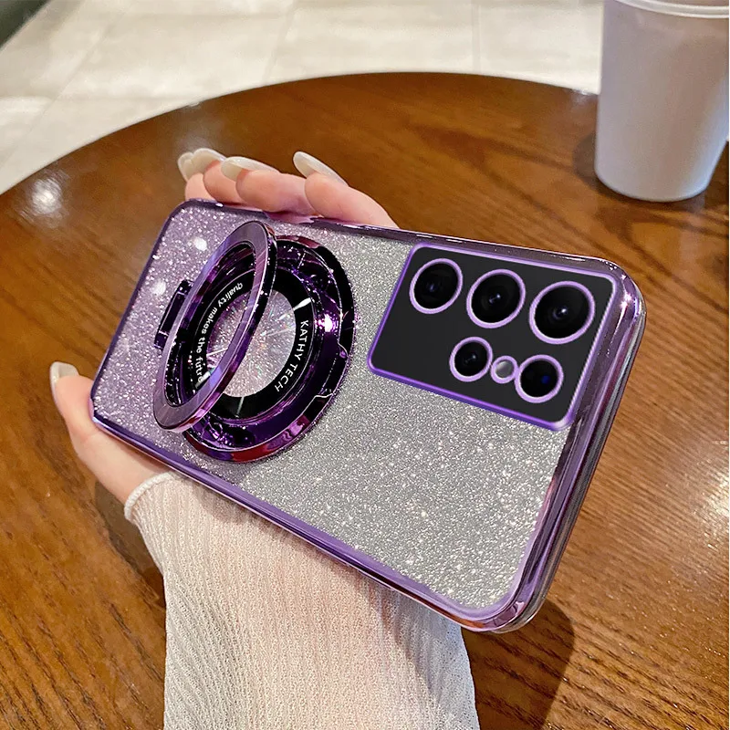 Title 2, Electroplating Phone Case Magnetic Bracket A16 ...