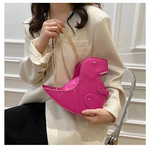 Title 38, Bolsa mensageiro T-Rex engraçada e fashion, com...