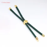 Pulseira Milanesa 3MM com Fivela Dourada 18K, Retenção de Cor, Ajustável Push-pull, Acessórios Semi-acabados para Criação de Joias — foto 31