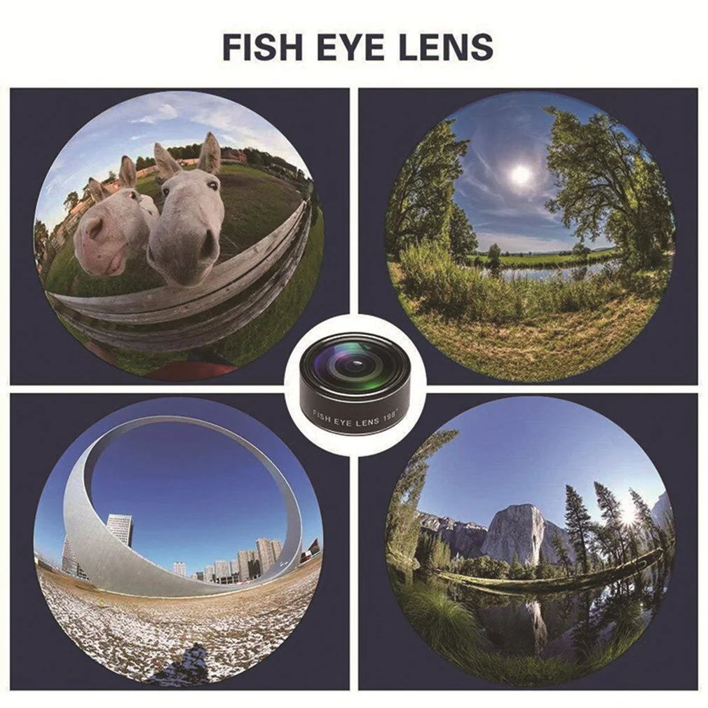 Title 4, Kit 10 en 1 dObjectifs Fisheye pour Appareils ...