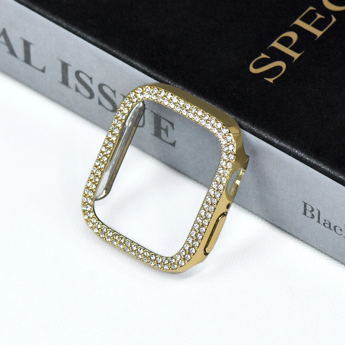 Title 8, Watch Bezel Case with Diamond Inlay Elevate You...
